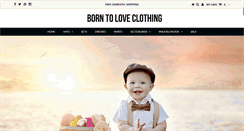 Desktop Screenshot of borntoloveclothing.com